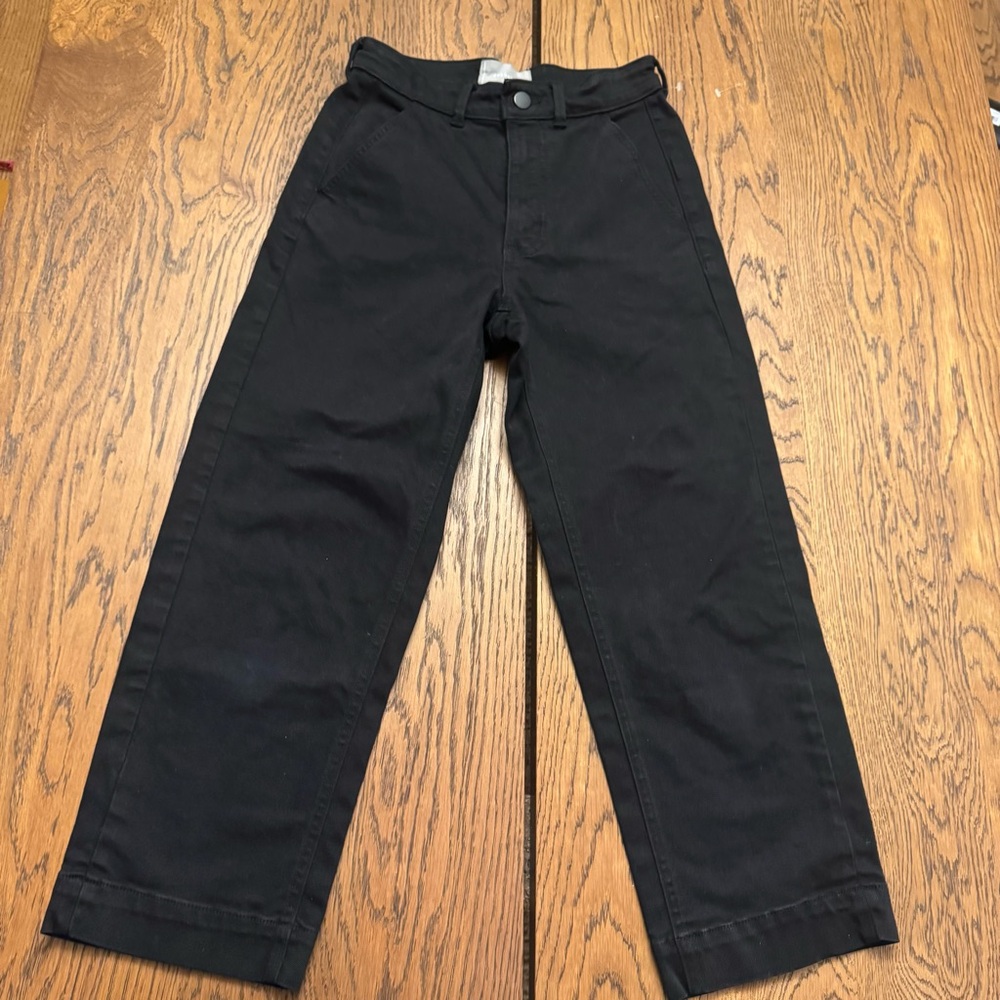 Everlane Black Ankle Jeans THE STRAIGHT-LEG‎ CROP